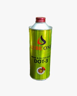 Lube One Brake Fluid Dot-3 Metal Cane