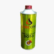 Lube One Brake Fluid Dot-3 Metal Cane